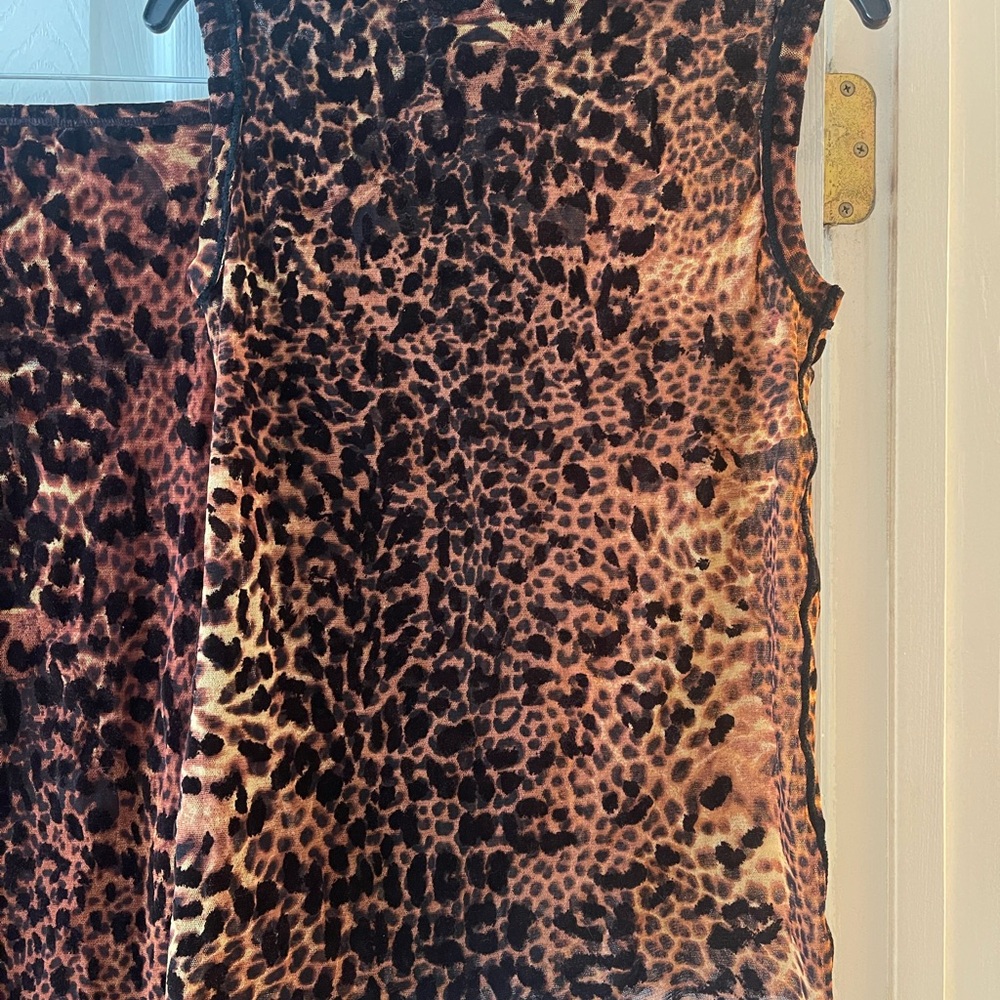 Jean Paul Gaultier Leopard Print Maxi Dress
